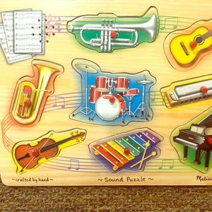 Melissa & Doug Instruments Sound Puzzle